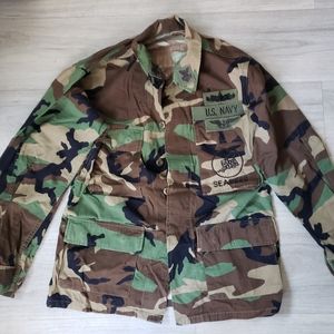 Thrifted Military Jacket